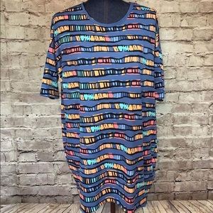 NWT LuLaRoe Irma Small SweeTart Design Tunic Shirt